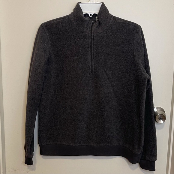 Cherokee pullover quarter zip gray grey - Picture 1 of 4